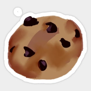 Dark Chocolate Chip Cookie Sticker